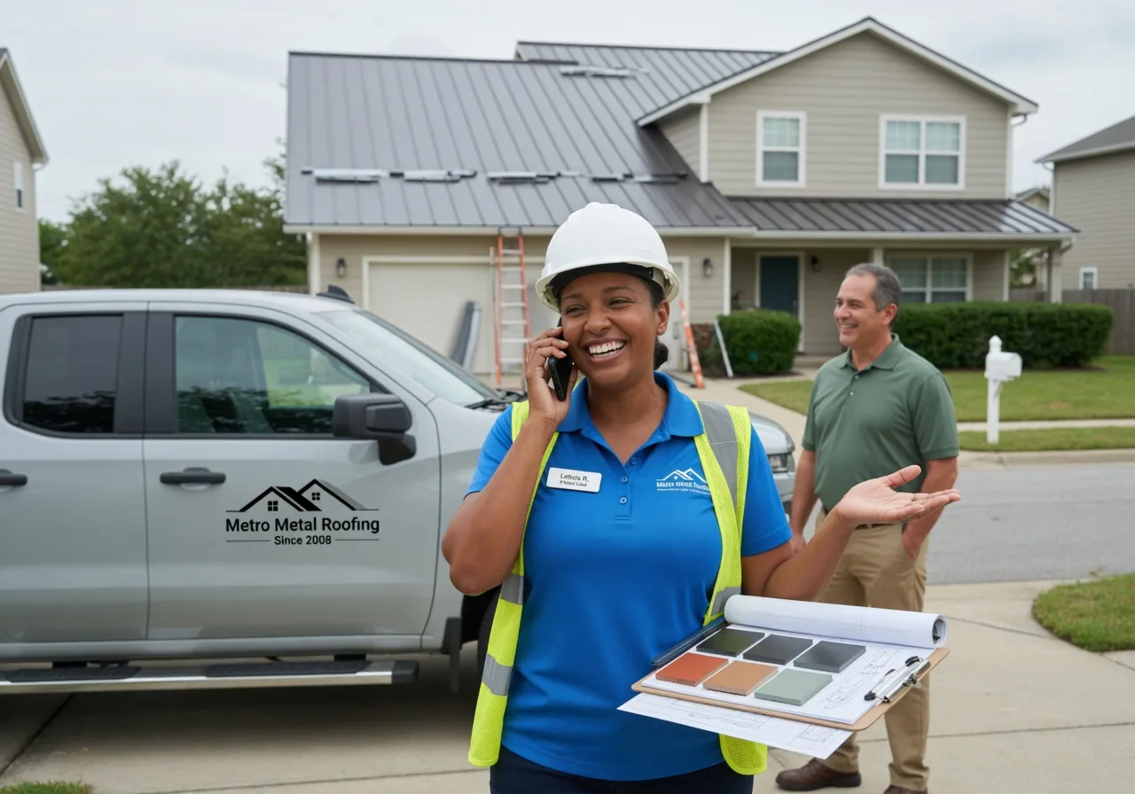 Storm Damage Metal Roof Repair in Norwood, VA
